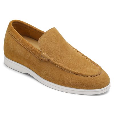 Zamszowe Mokasyny 5cm - Rozmiary 37-45 | CHAMARIPA