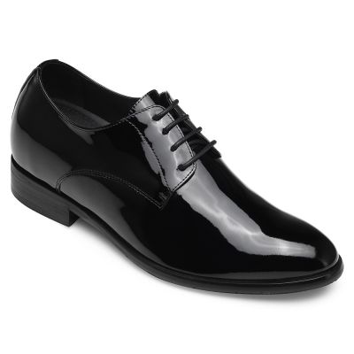 Buty Derby z Lakierowanej Skóry 8CM | CHAMARIPA