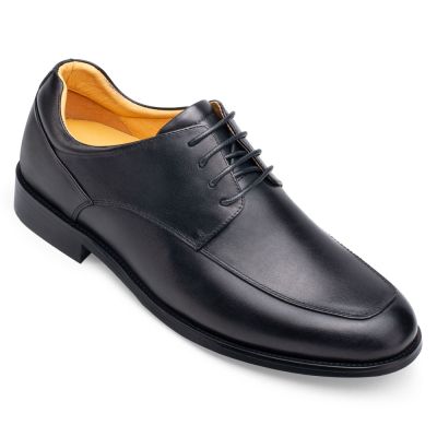 Derby buty podwyższające męskie - buty wizytowe podwyższające wysokie meskie buty Ukryta pięta 6CM