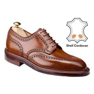 7CM Męskie Buty Zwiększające Wzrost Wingtip Brogue