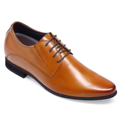 Dostosowane Buty Derby 8CM ze Skóry Bydlęcej