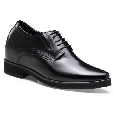 Czarne buty podwyższające 10CM | CHAMARIPA